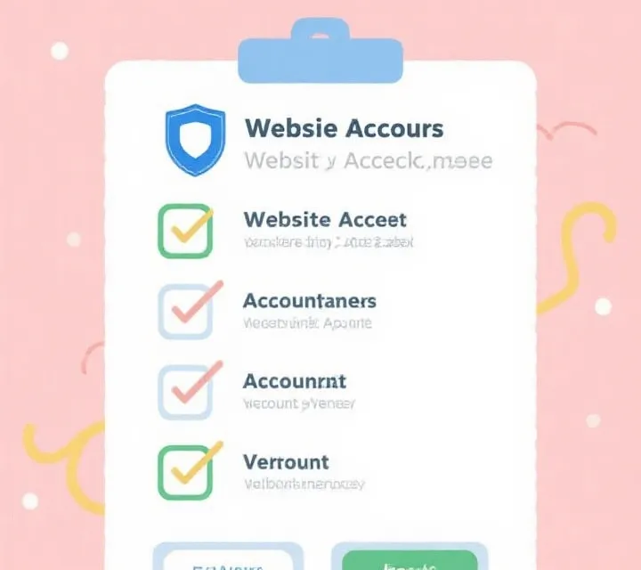 安全访问检查清单示意图
